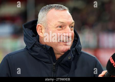 ROTTERDAM, NIEDERLANDE - 26. NOVEMBER: Cheftrainer Ron Jans (FC Utrecht) sieht beim Eredivisie-Spiel von Sparta Rotterdam und FC Utrecht in Het zu Stockfoto