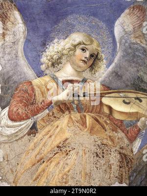 Musik-Making Angel 1480-84 von Melozzo da Forli Stockfoto