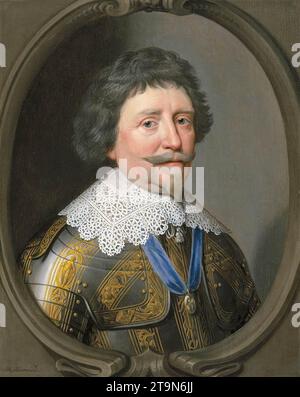 Porträt von Frederik Hendrik, Prinz von Orange um 1632 von Michiel Jansz. Van Miereveld Stockfoto