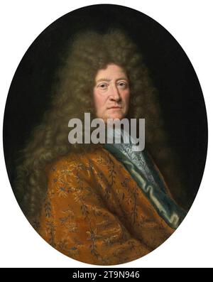 Porträt von Edouard Colbert, Marquis de Villacerf - von Pierre Mignard Stockfoto