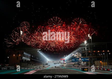 Abu Dhabi. 26. November 2023, Yas Marina Circuit, Abu Dhabi, Formel 1 Etihad Airways Abu Dhabi Grand Prix 2023, im Bild Credit: dpa Picture Alliance/Alamy Live News Stockfoto