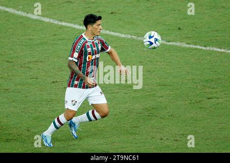 25. November 2023: Maracana Stadium, Rio de Janeiro, Brasilien: Brasilien A-League Fußball, Fluninese gegen Coritiba: Germán Cano von Fluminese Stockfoto