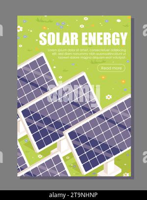 Grüne Energie Vektorbanner Stock Vektor