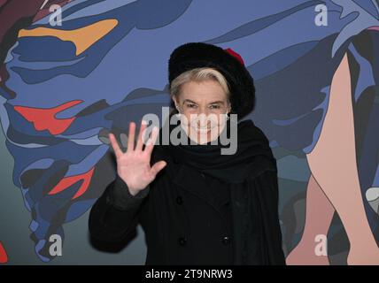 Turin, . November 2023. Turin, Italien Turin Film Festival 2023 41. Auflage Photocall GOSPEL LAUT MARY aus dem Wettbewerb Paolo Zucca Regisseur, Alessandro Gassman Schauspieler, Barbara Alberti im Foto:Barbara Alberti Credit: Independent Photo Agency/Alamy Live News Stockfoto