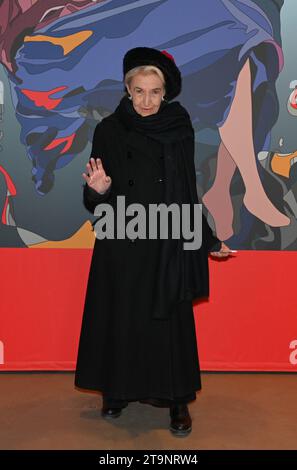 Turin, . November 2023. Turin, Italien Turin Film Festival 2023 41. Auflage Photocall GOSPEL LAUT MARY aus dem Wettbewerb Paolo Zucca Regisseur, Alessandro Gassman Schauspieler, Barbara Alberti im Foto:Barbara Alberti Credit: Independent Photo Agency/Alamy Live News Stockfoto