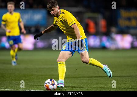 Lyngby, Dänemark. November 2023. Marko Divkovic (24) von Broendby IF, der während des 3F Superliga-Spiels zwischen Lyngby BK und Broendby IF im Lyngby Stadium zu sehen war. (Foto: Gonzales Photo/Alamy Live News Stockfoto