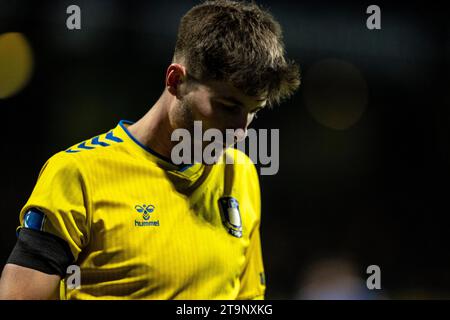 Lyngby, Dänemark. November 2023. Marko Divkovic (24) von Broendby IF, der während des 3F Superliga-Spiels zwischen Lyngby BK und Broendby IF im Lyngby Stadium zu sehen war. (Foto: Gonzales Photo/Alamy Live News Stockfoto