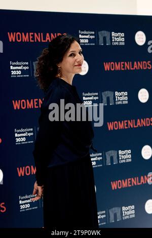 ROM, ITALIEN 26. NOVEMBER Laura Luchetti nimmt am 26. NOVEMBER 2023