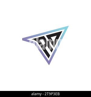 AO Letter Kombination aus coolem Logo Esport oder Gaming Initial Logo als inspirierendes Konzeptdesign Stock Vektor