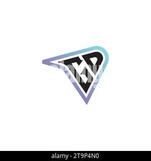 GD Letter Kombination aus coolem Esport-Logo oder anfänglichem Gaming-Logo als inspirierendes Konzeptdesign Stock Vektor