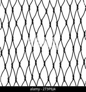 Fischernetz Icon Vektor Illustration Design Stock Vektor