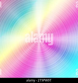 Abstrakter holographischer runder Verlaufsfolienstrukturhintergrund. Design mit Vektorknöpfen Stock Vektor