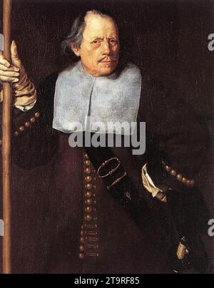 Porträt von Fovin de Hasque - von Jacob Van Oost Stockfoto