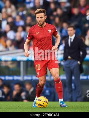 Ivan Rakitic vom Sevilla FC in Aktion beim LaLiga EA Sports Spiel zwischen Real Sociedad und Sevilla FC am 26. November 202 in der Estadio reale Arena Stockfoto