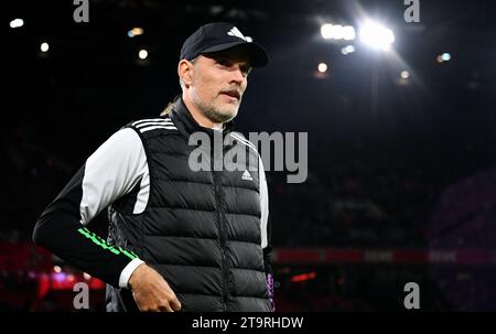 Bundesliga, Rhein Energie Stadium Köln: 1 FC Köln gegen FC Bayern München; Trainer Thomas Tuchel (FCB) Stockfoto