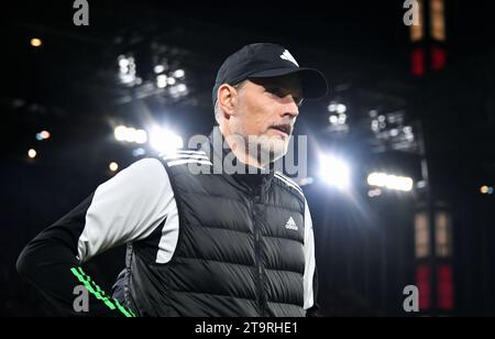 Bundesliga, Rhein Energie Stadium Köln: 1 FC Köln gegen FC Bayern München; Trainer Thomas Tuchel (FCB) Stockfoto