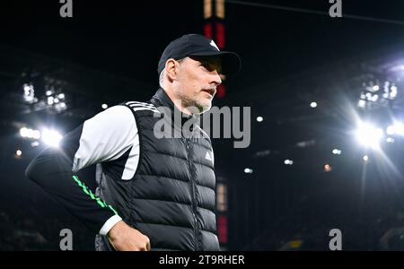 Bundesliga, Rhein Energie Stadium Köln: 1 FC Köln gegen FC Bayern München; Trainer Thomas Tuchel (FCB) Stockfoto