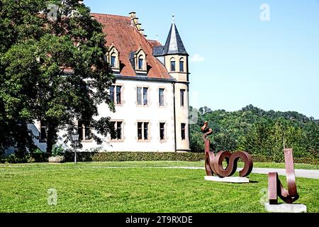 Jagsthausen (Baden-Württemberg, Hohenlohe): Götzenburg Stockfoto