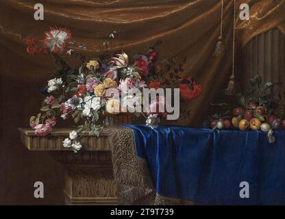 Stillleben mit Blumen - Jean Michel Picart Stockfoto