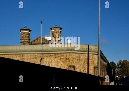Wormwood Scrubs Prison, du Cane Road, Borough of Hammersmith & Fulham, London, England, Großbritannien Stockfoto