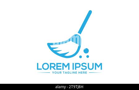 Clean Logo Design einzigartiges und professionelles Logo Design Stock Vektor