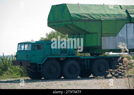 MAZ-537 Militärfahrzeug Stockfoto