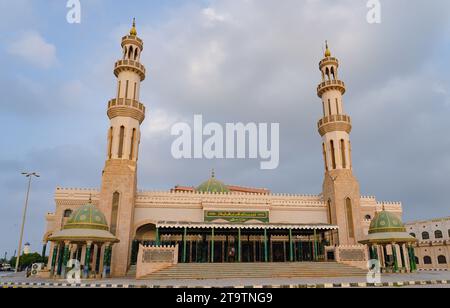 Salalah, Sultanat von Oman – 12. November 2023: Masjid Al Shanfari in salalah oman Stockfoto