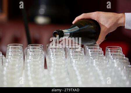 Champagner bei den Oldie of the Year Awards 2023 23-11-23 Stockfoto