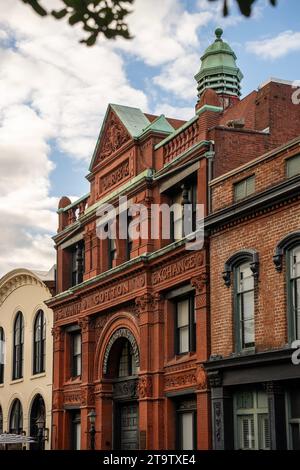 Solomon's Lodge war frei und akzeptierte mason auf der East Bay Street in Savannah Georgia Stockfoto