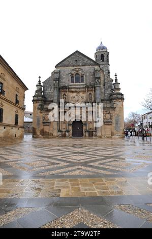 Úbeda (Weltkulturerbe), Sacra Capilla del Salvador del Mundo (Renaissance, 16.. Jahrhundert). La Loma, Jaén, Andalusien, Spanien. Stockfoto