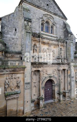 Úbeda (Weltkulturerbe), Sacra Capilla del Salvador del Mundo (Renaissance, 16.. Jahrhundert). La Loma, Jaén, Andalusien, Spanien. Stockfoto