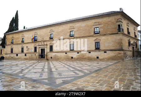 Úbeda (Weltkulturerbe), Deán Ortega-Palast oder Marqués de Donadío-Palast (16.. Jahrhundert). La Loma, Jaén, Andalusien, Spanien. Stockfoto