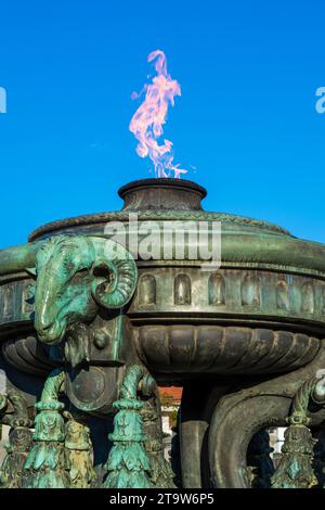 Denkmal für die Unabhängigkeit Brasiliens. Historische Fakten. Stadt ​​of São Paulo, Brasilien Stockfoto