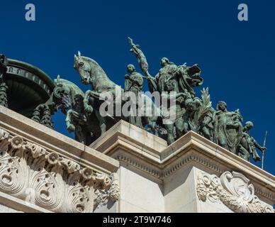 Denkmal für die Unabhängigkeit Brasiliens. Historische Fakten. Stadt ​​of São Paulo, Brasilien Stockfoto