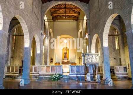 Italien, Toskana, Barga, Colleggiata di San Cristoforo, Kollegialkirche des Heiligen Christopher Stockfoto