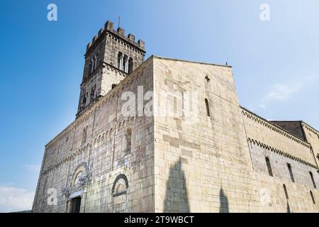 Italien, Toskana, Barga, Colleggiata di San Cristoforo, Kollegialkirche des Heiligen Christopher Stockfoto