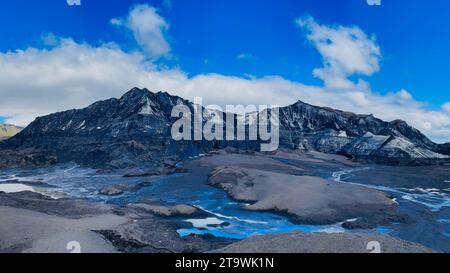 Fantastische Eishöhle in Island Stockfoto