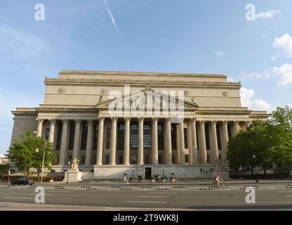 Washington, D.C. – 2. Juni 2018: Archive des United States Building in Washington D.C. Stockfoto