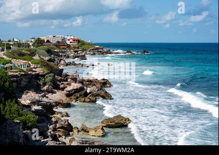 Isla Mujeres, Cancun, Mexiko Punta Sur südlichster Punkt der Isla Mujeres, Mexiko Stockfoto