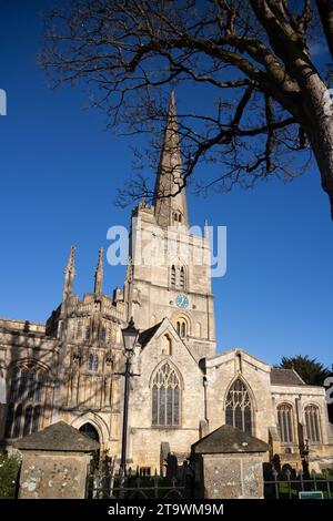 St. John the Baptist Church, Burford, Oxfordshire, England, UK Stockfoto