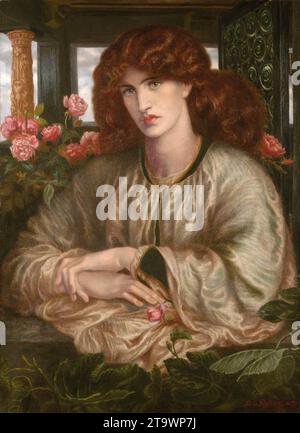 La Donna della Finestra 1879 von Dante Gabriel Rossetti Stockfoto