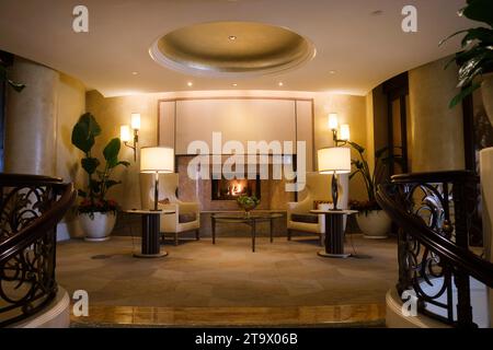 Beverly Hills Hotel, Los Angeles, Kalifornien, Vereinigte Staaten von Amerika Stockfoto