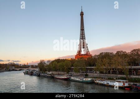 Eiffelturm, Paris, Frankreich. Stockfoto