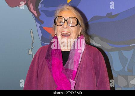 Turin, Italien. November 2023. Die italienische Schauspielerin Elena Cotta ist Gast des Torino Film Festival 2023 Credit: Marco Destefanis/Alamy Live News Stockfoto