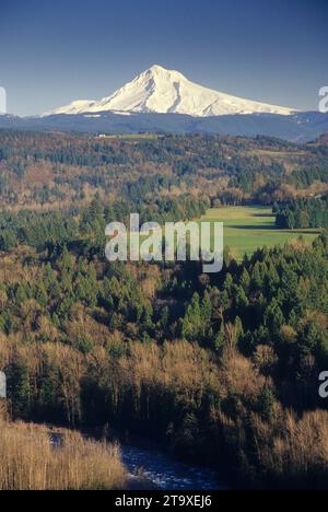 Mt Hood, Jonsrud Viewpoint, Sandy, Utah Stockfoto