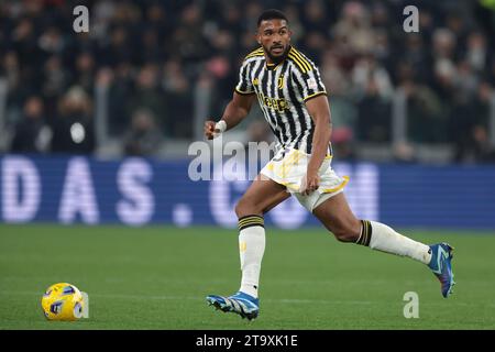 Turin, Italien. November 2023. Gleison Bremer von Juventus während des Spiels der Serie A im Allianz Stadium in Turin. Der Bildnachweis sollte lauten: Jonathan Moscrop/Sportimage Credit: Sportimage Ltd/Alamy Live News Stockfoto