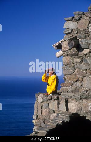 Westen Zuflucht, landschaftlich reizvollen Gegend Cape Perpetua, Siuslaw National Forest, Oregon Stockfoto