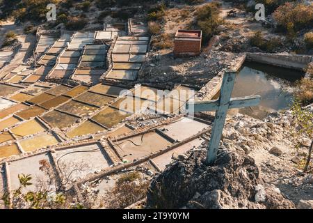 Salinen, Salzbergbau, Salinas y Canteras, San Antonio Texcala, Puebla, Mexiko, 2022 Stockfoto