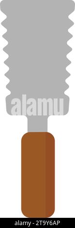 Japanische Handsäge Vektor-Symbol Illustration Stock Vektor