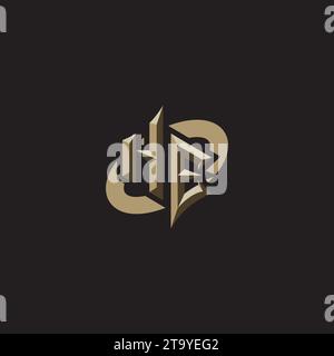 DAS Premium Initial Gaming Logo Designs, Designs und Vorlagen für Spiele, Twitch und youtube Stock Vektor